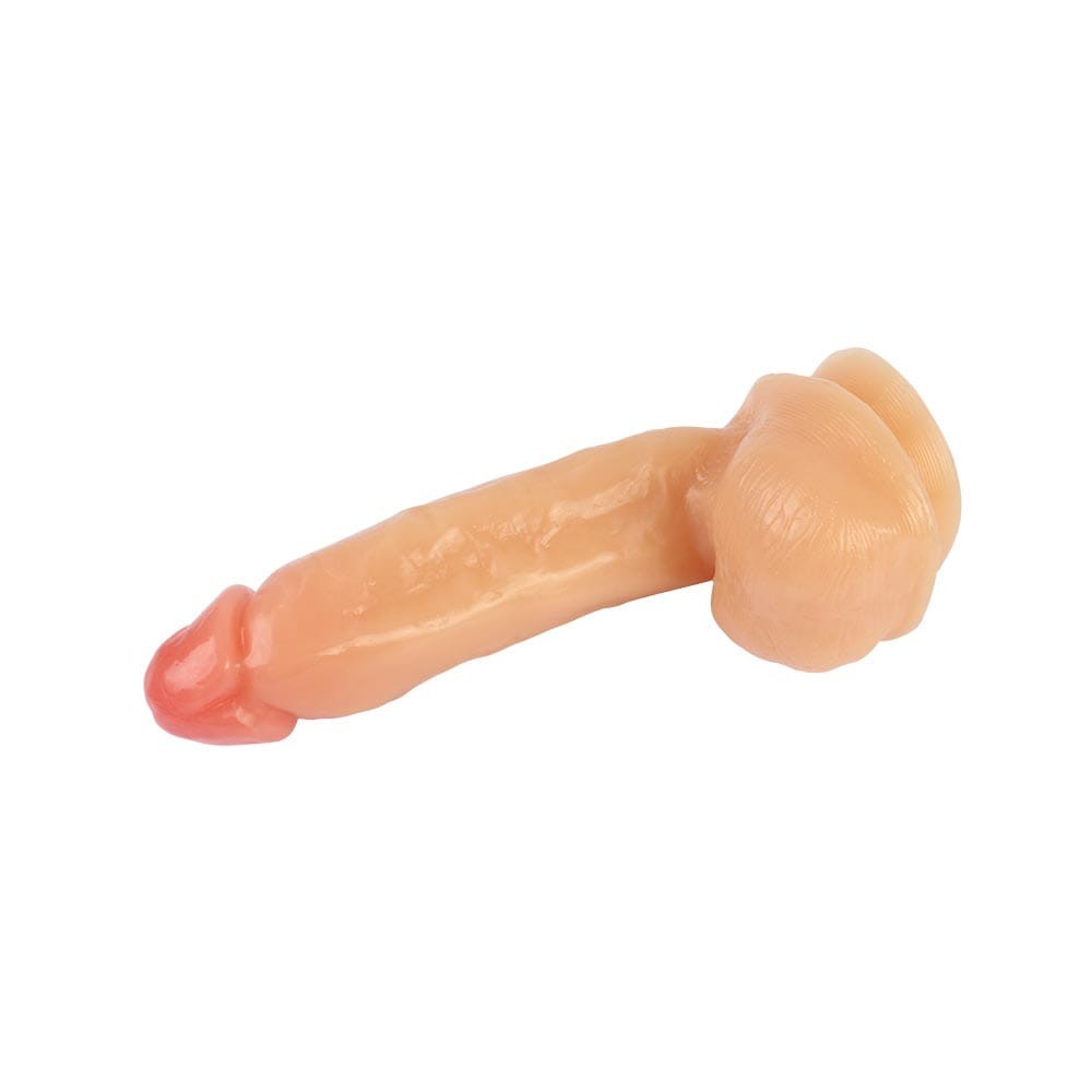 Realistic Dong - 8.6 Inch Dildo for Realistic Pleasure | High-Quality Silicone