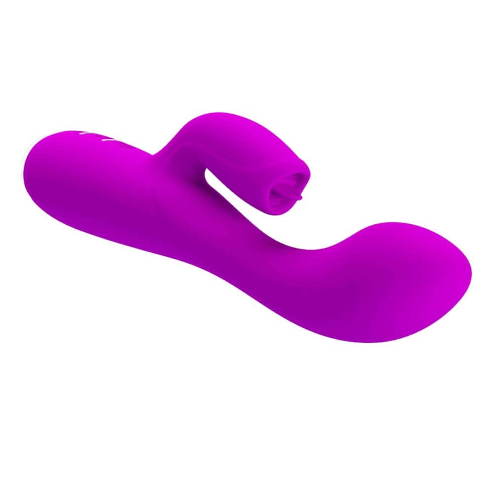 Pretty Love Doreen Purple 2 Vibrator - Powerful Dual Action Pleasure Wand for Ultimate Satisfaction