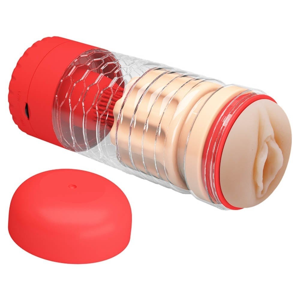 Pretty Love Emily Red Male Masturbator - Ultimate Pleasure Toy for Men