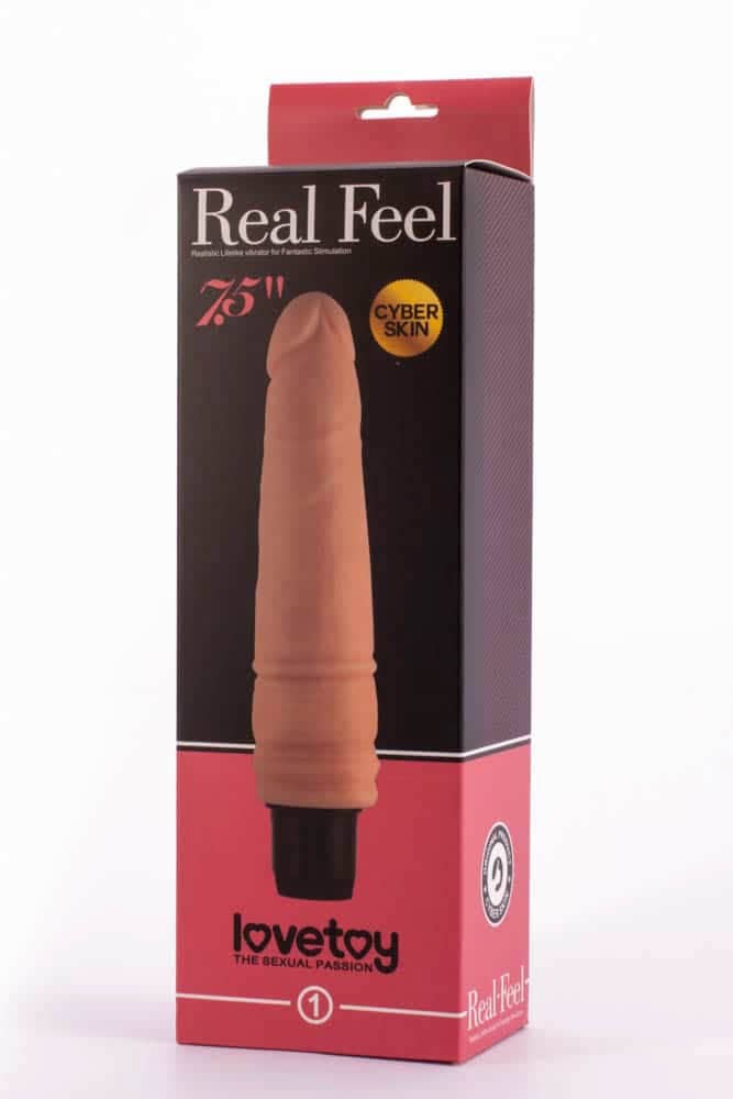 7.5" Real Feel Cyberskin Vibrator Vibrator