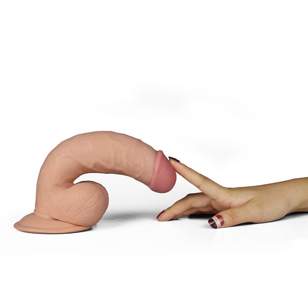 Ultra Soft 8.5? Vibrating Dildo - Realistic Vibrator for Ultimate Pleasure