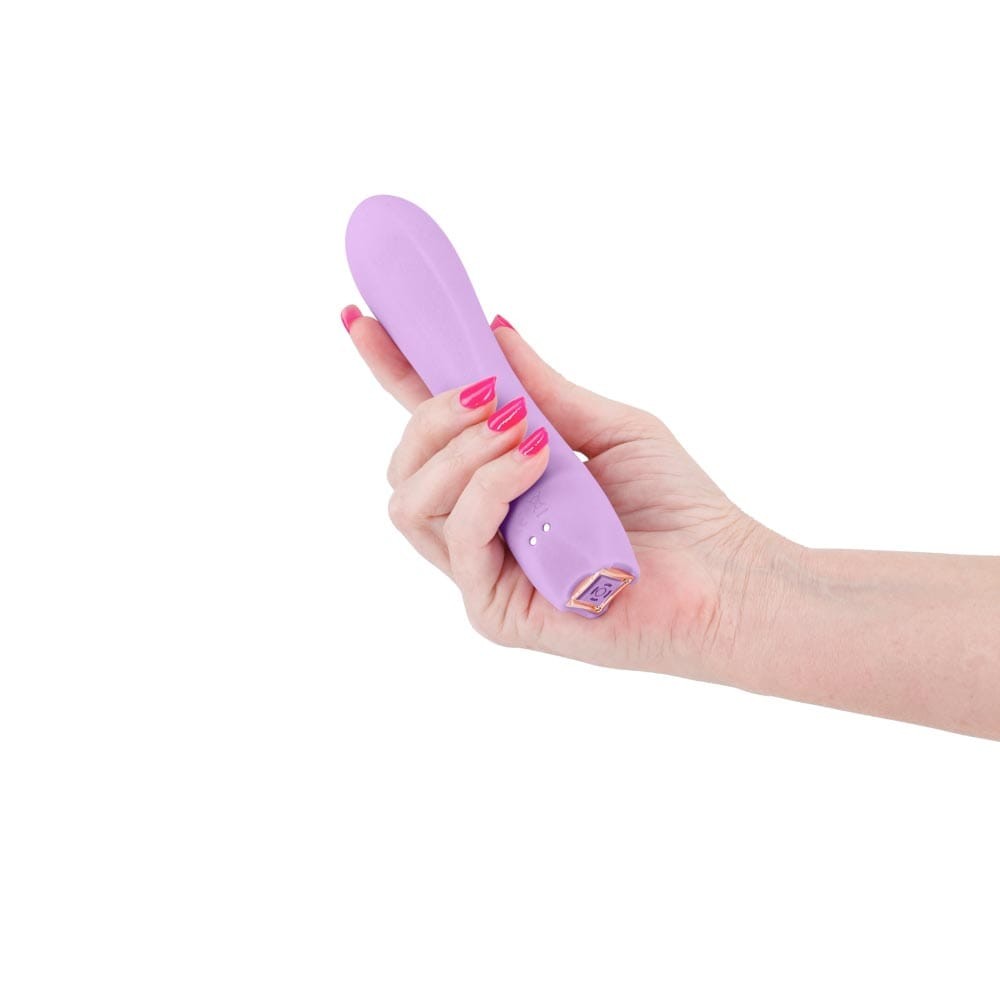 Obsessions Romeo Light Purple Vibrator - Soft Silicone, Powerful Vibrations, Waterproof, and Travel-Friendly - Pleasure Tool for Ultimate Satisfaction