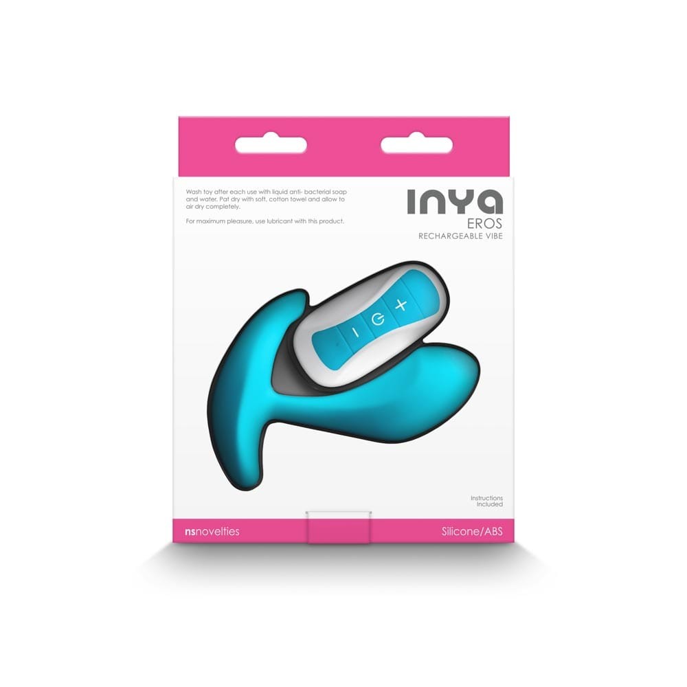 INYA Eros Blue Vibrator for Panties - Discreet, Powerful & Waterproof Personal Massager