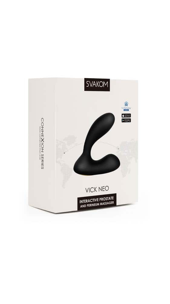 Vick Neo Black Masaje de Pr¢stata - Estimulador Anal Er¢tico para Placer Masculino