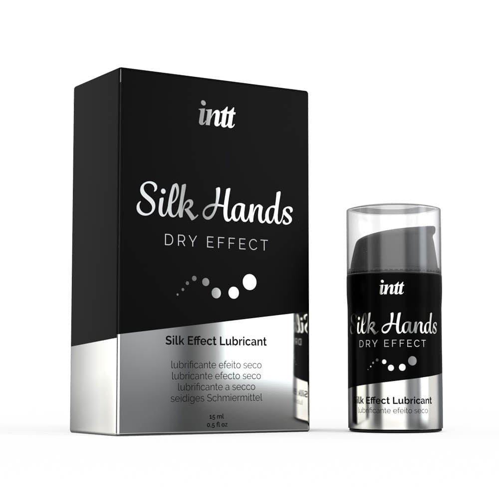 Silk Hands Airless Bottle 15ml - Silicone-Based Lubricant in Elegant Box