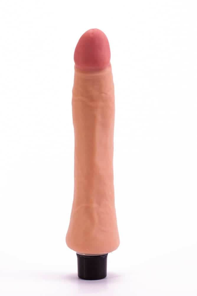 9 Realistic Softee Vibrating Dildo - Ultra Soft, Powerful Pleasure - Perfect for Intense Stimulation