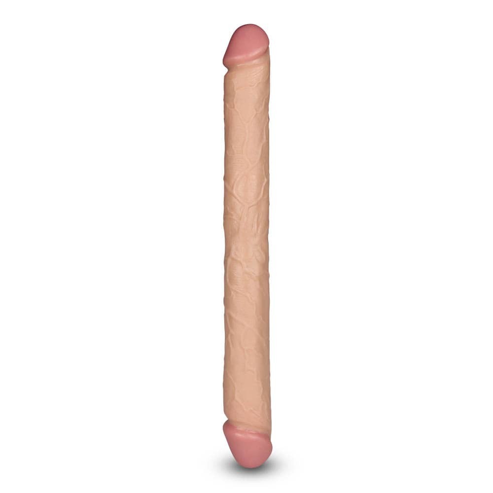 Realistic Slim Double Dildo - Ultra Soft Dual Ended Pleasure Toy for Couples