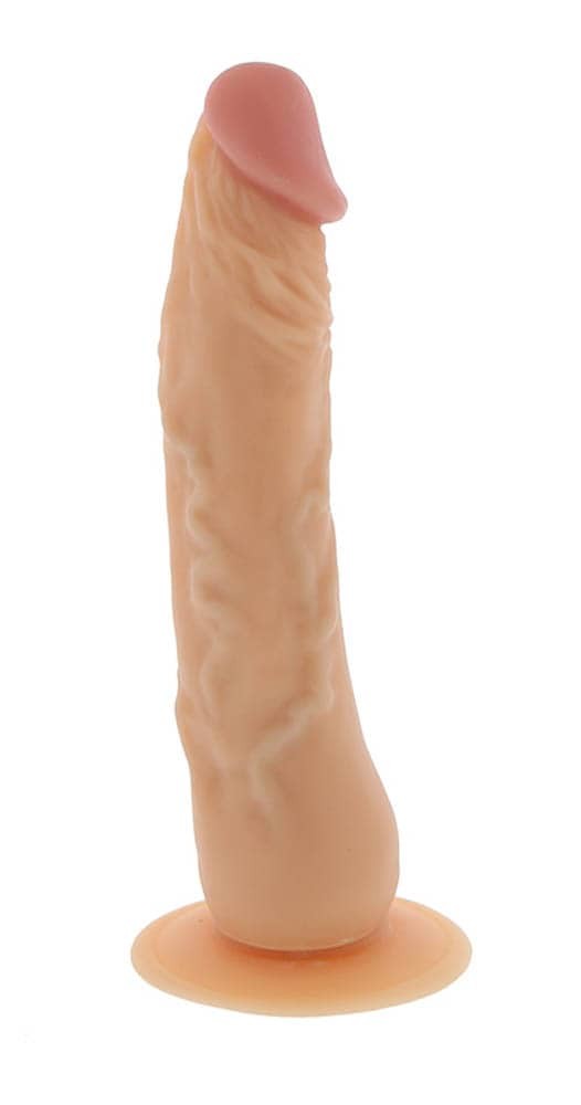 Realistic Cally 8-Inch Flesh Dong Dildo | Premium Silicone G-Spot Vibrator for Ultimate Pleasure