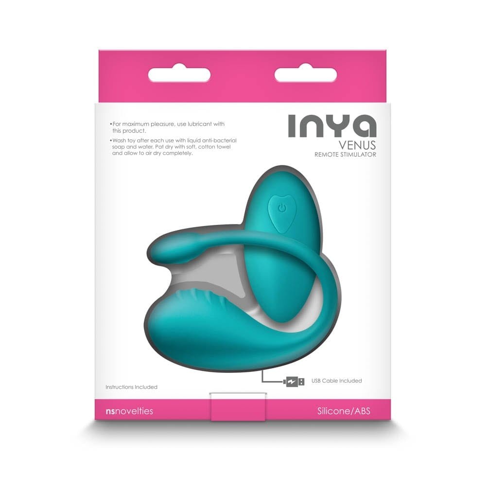 Powerful Teal Mini Vibrator - INYA Venus | Discreet & Stylish for Ultimate Pleasure