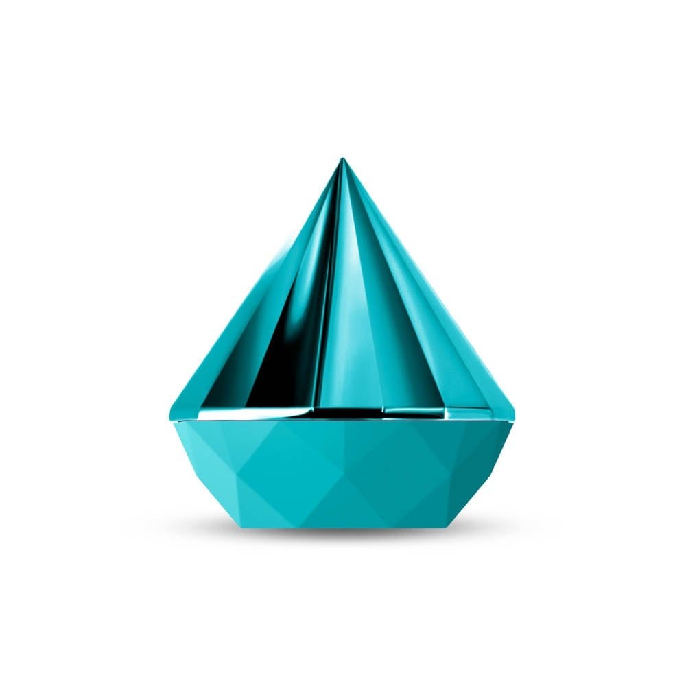 Teal Sugar Pop Jewel - Intense Stimulation Clitoral Vibrator for Pleasure