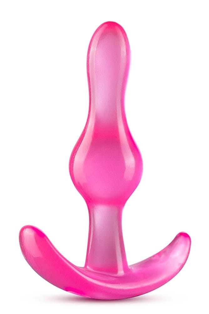 Curvy Pink Anal Plug - High-Quality Silicone for Ultimate Pleasure | B YOURS