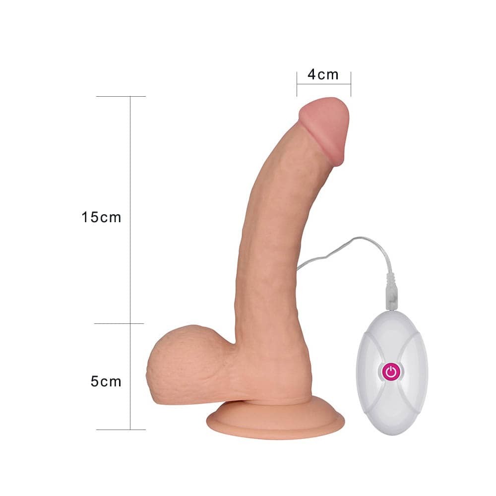 8.8? Ultra Soft Dude Vibrating Dildo - Realistic & Powerful Vibrator for Ultimate Pleasure