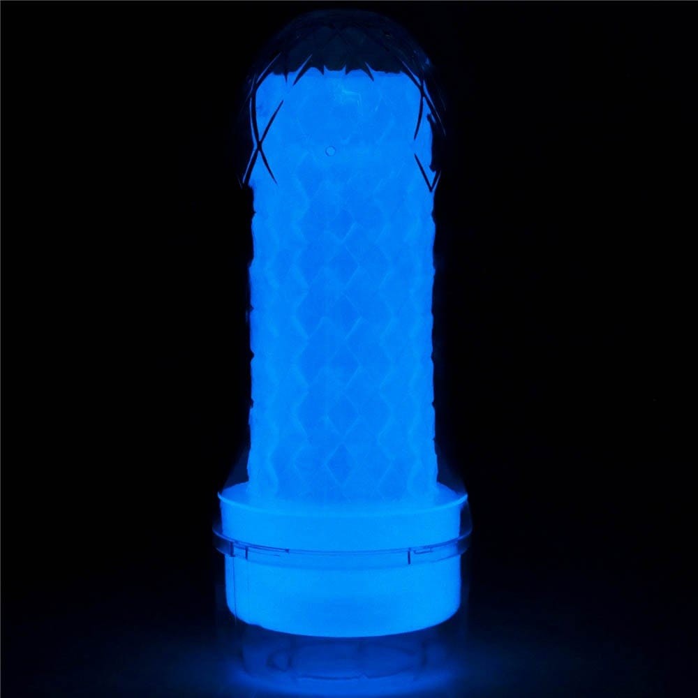 Ribbed Lumino Play Masturbator - Male Pleasure Toy for Enhanced Stimulation