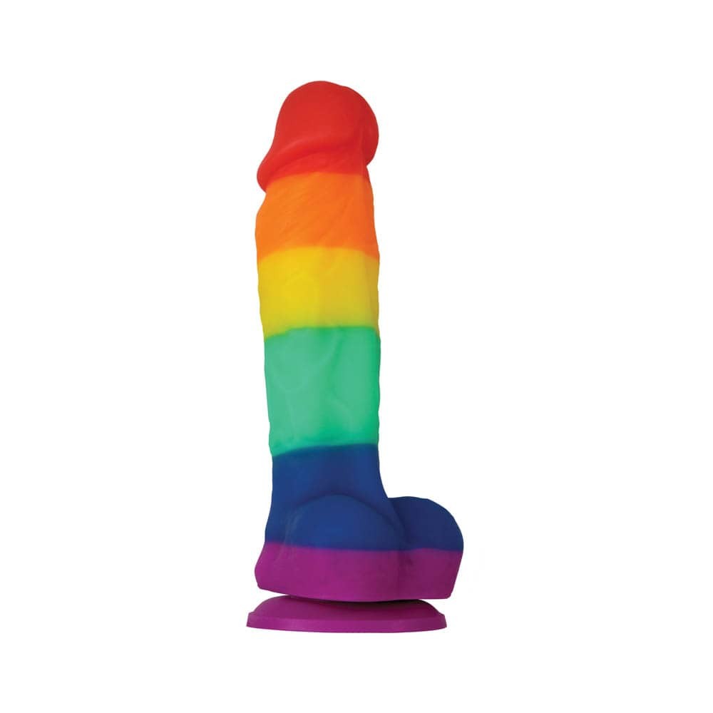 Rainbow Dildo - 5 Inch Colours Pride Edition Vibrator for LGBTQ+ Celebration