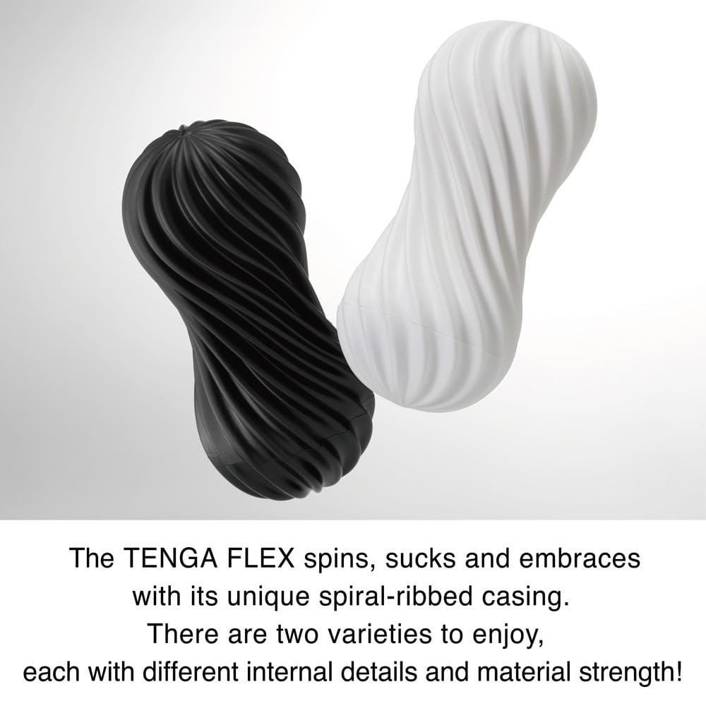 Ultimate Tenga Flex Rocky Black Male Masturbator - Premium Pleasure Tool