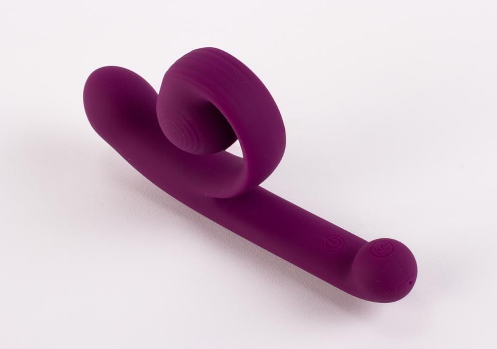 Magic Snail Flexible Vibrator - Purple Rechargeable Massager for Ultimate Pleasure