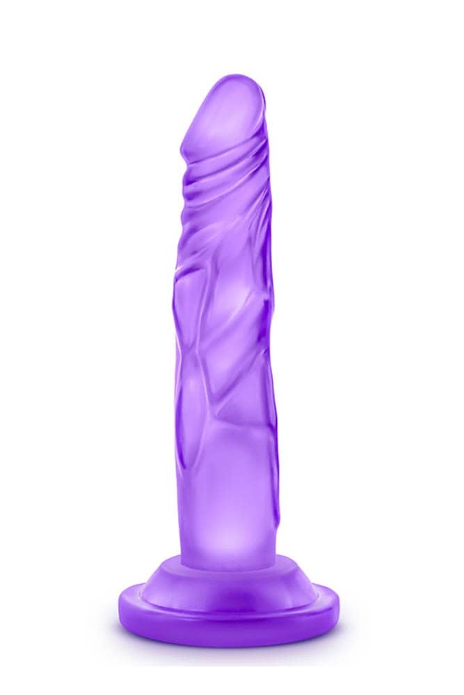 Naturally Yours 5-Inch Mini Purple Dildo - Vibrant, Realistic, Body-Safe Pleasure Toy