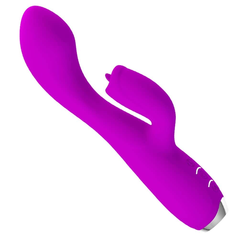 Pretty Love Doreen Purple 2 Vibrator - Powerful Dual Action Pleasure Wand for Ultimate Satisfaction