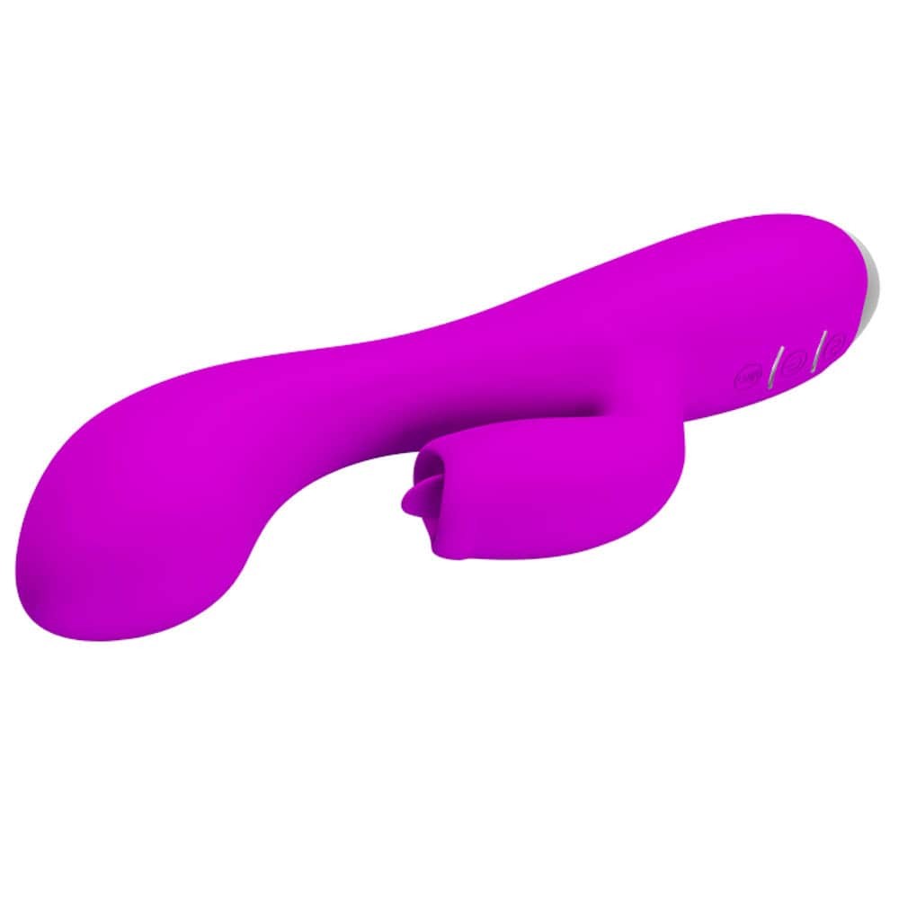 Pretty Love Doreen Purple 2 Vibrator - Powerful Dual Action Pleasure Wand for Ultimate Satisfaction