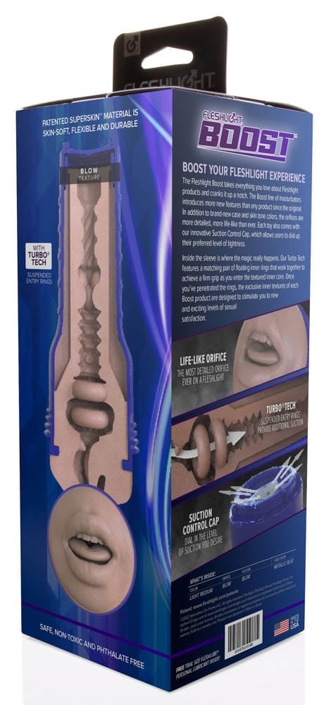 Fleshlight Boost Blow LM Flesh - Ultimate Male Masturbator for Enhanced Pleasure