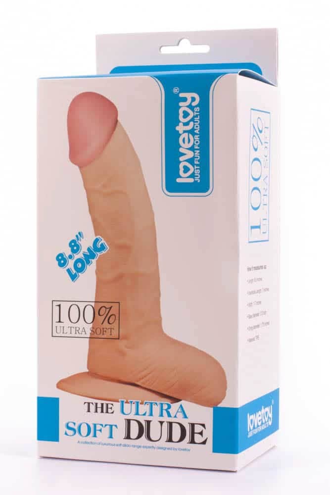 8.8 Ultra Soft 5-Function Dildo - Premium Quality, Body-Safe Silicone Pleasure Toy