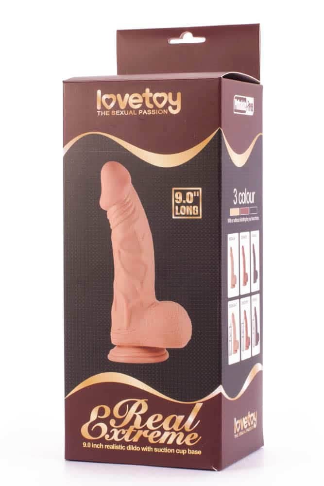 9 Realistic Extreme Dildo - 3D Textured Adult Toy for Pleasure and Satisfaction