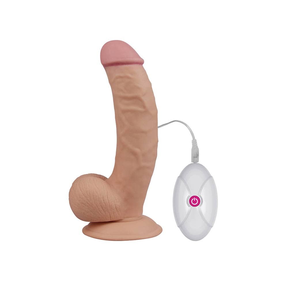 Ultra Soft 8.5? Vibrating Dildo - Realistic Vibrator for Ultimate Pleasure