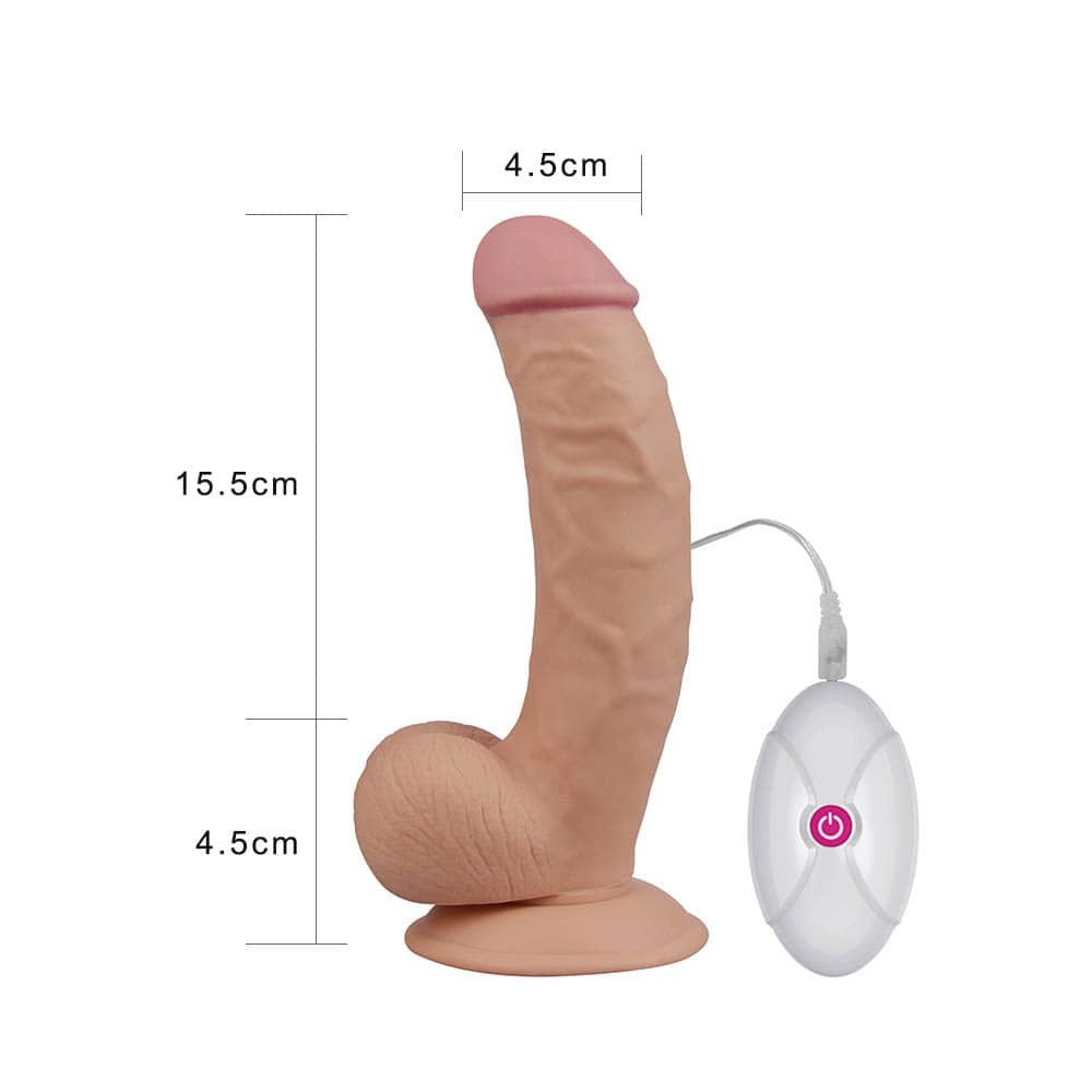 Ultra Soft 8.5? Vibrating Dildo - Realistic Vibrator for Ultimate Pleasure