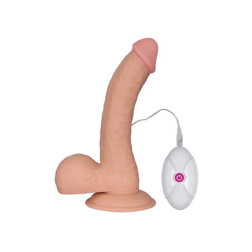 8.8? Ultra Soft Dude Vibrating Dildo - Realistic & Powerful Vibrator for Ultimate Pleasure