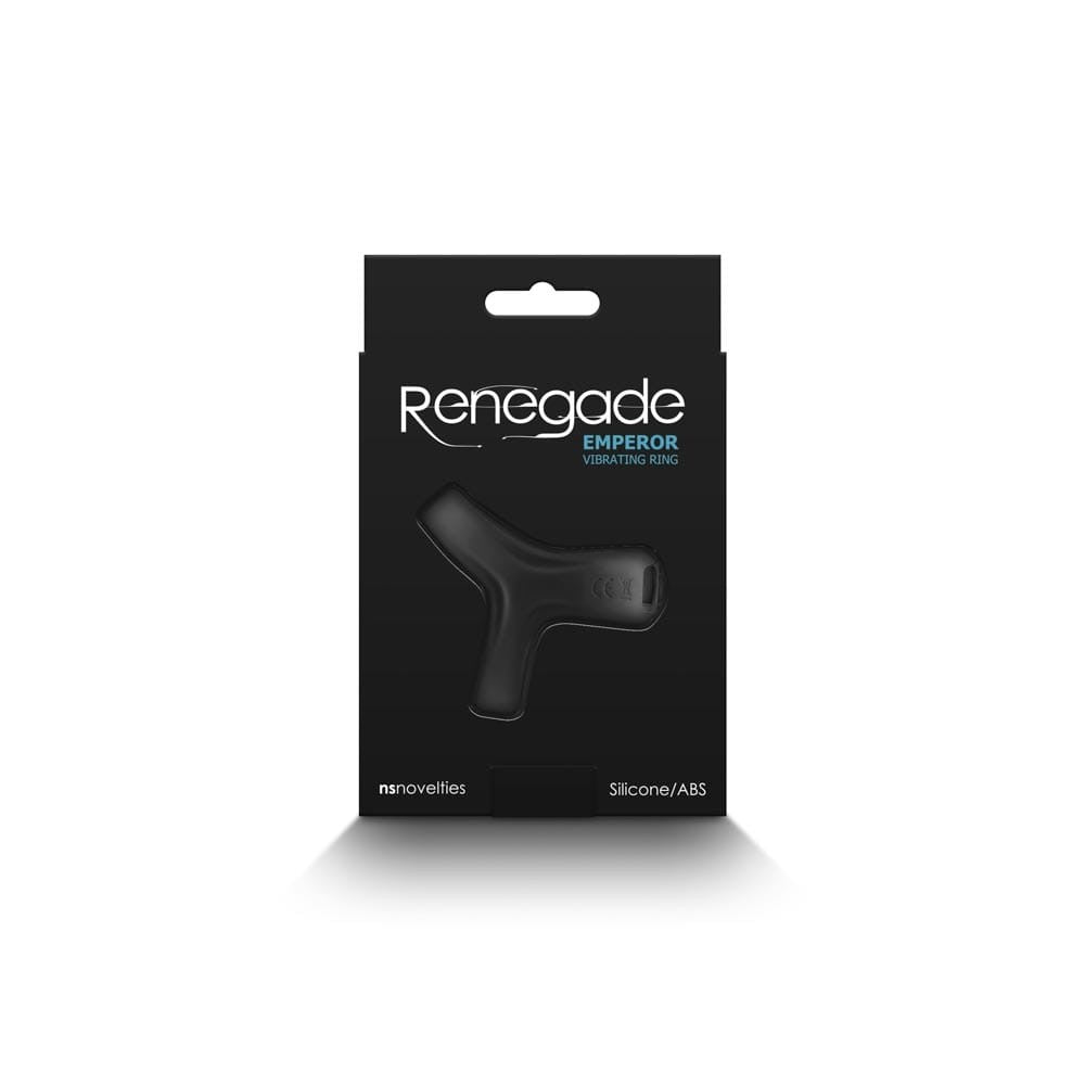 Renegade Emperor Black Penis Ring - Ultimate Pleasure Enhancer, Durable & Comfortable Fit