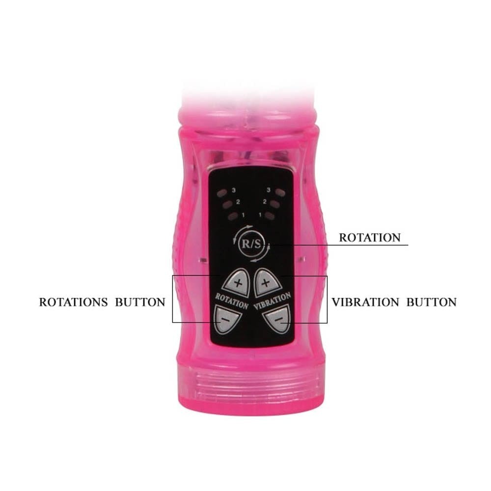 High-Powered Happy Angel 23 cm Vibrator - Ultimate Pleasure Toy for Intense Orgasms