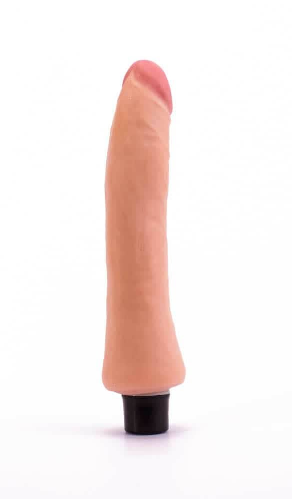 9 Realistic Softee Vibrating Dildo - Ultra Soft, Powerful Pleasure - Perfect for Intense Stimulation