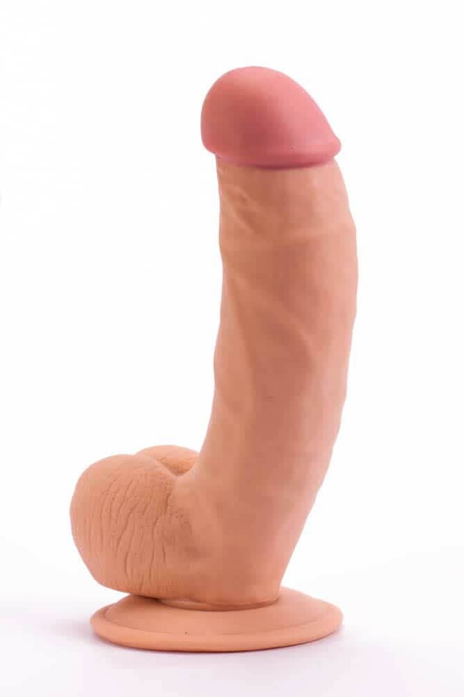 8.5 Inch Ultra Soft Dude Dildo - Premium Silicone, Realistic Design, Body Safe