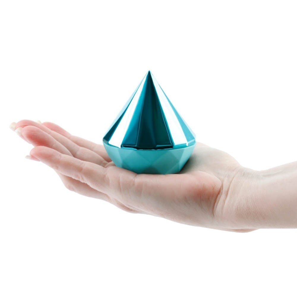 Teal Sugar Pop Jewel - Intense Stimulation Clitoral Vibrator for Pleasure