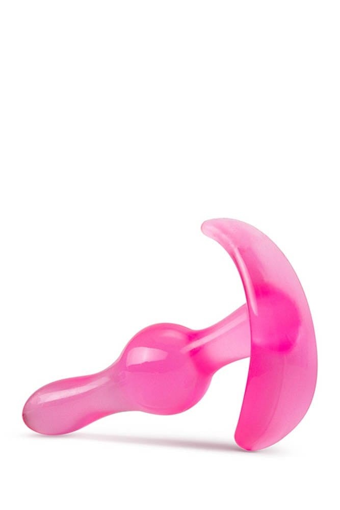 Curvy Pink Anal Plug - High-Quality Silicone for Ultimate Pleasure | B YOURS