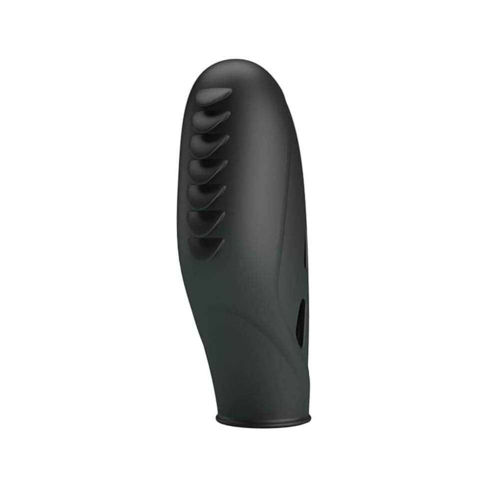 Pretty Love Gilo Black Finger Vibrator - Powerful, Waterproof, and Sleek Design for Ultimate Pleasure