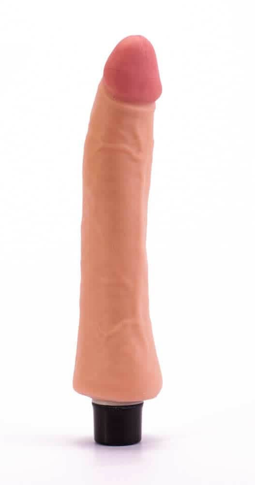 9 Realistic Softee Vibrating Dildo - Ultra Soft, Powerful Pleasure - Perfect for Intense Stimulation