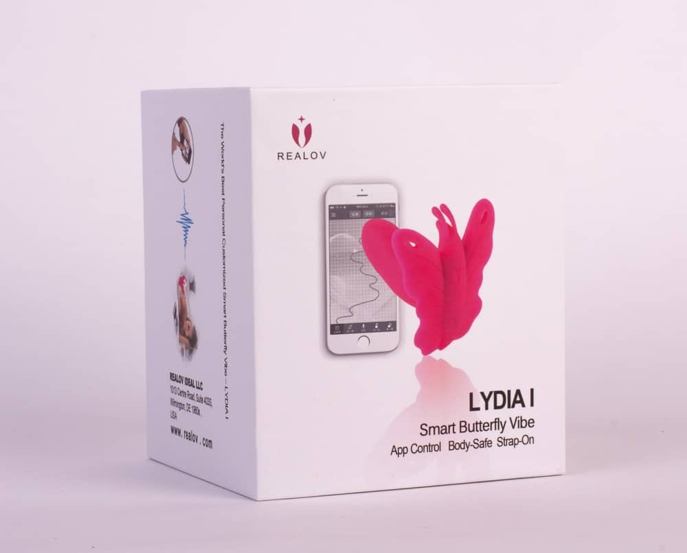 Realov Lydia I Smart Butterfly Vibe - Pink Vibrator for Ultimate Pleasure