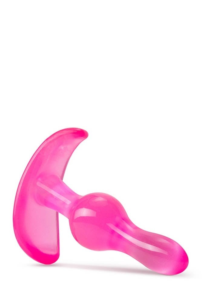 Curvy Pink Anal Plug - High-Quality Silicone for Ultimate Pleasure | B YOURS