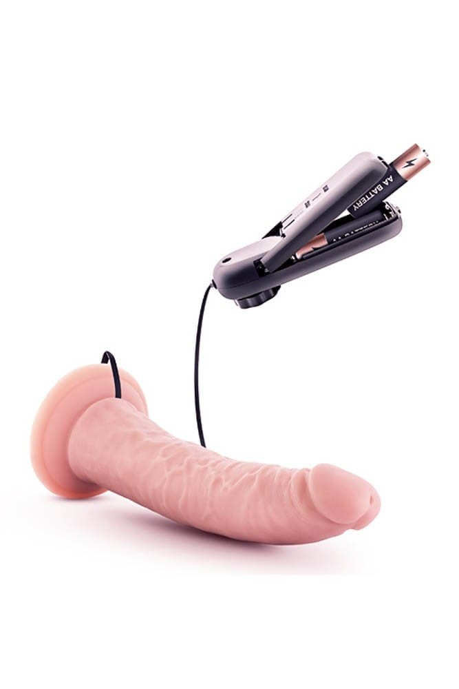 Dr. Skin Dr. Dave 7-Inch Vibrating Cock Dildo - Realistic Pleasure Vibrator for Ultimate Satisfaction