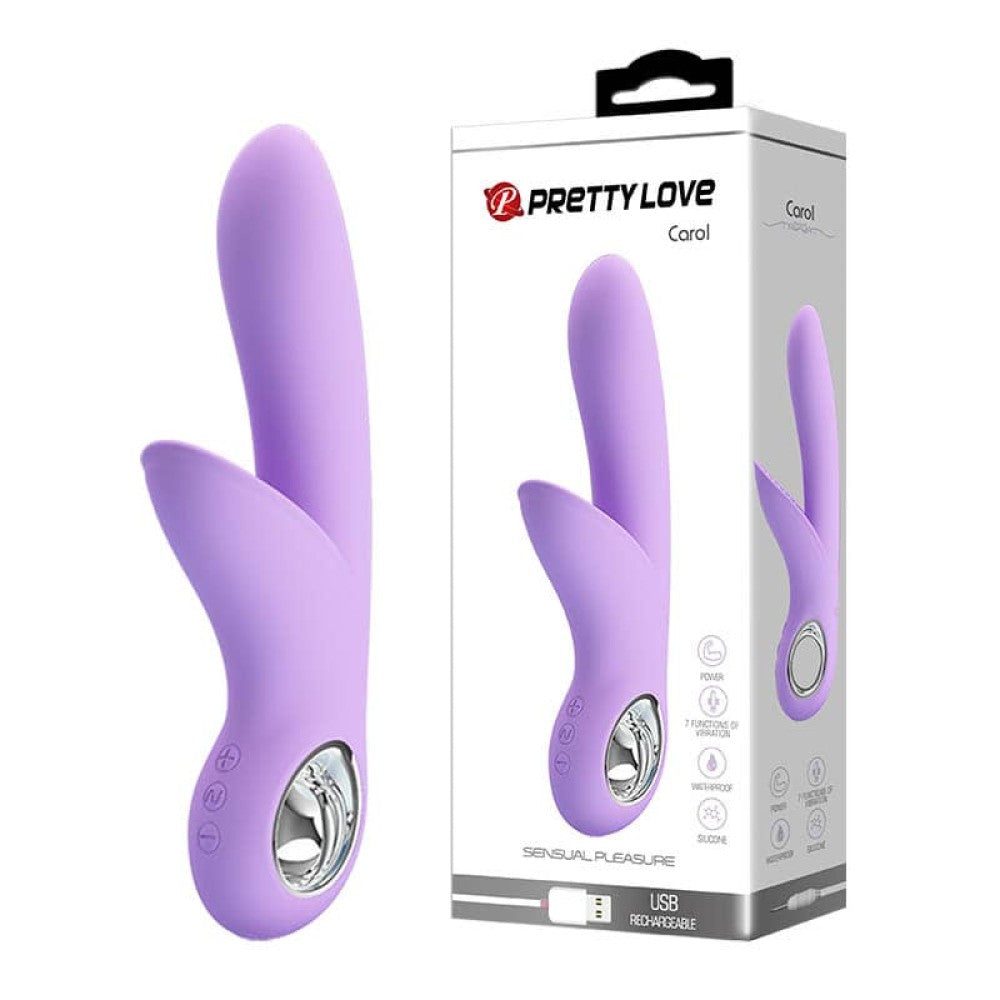 Pretty Love Carol Purple 1 Vibrator - Powerful Rechargeable Massager for Ultimate Pleasure