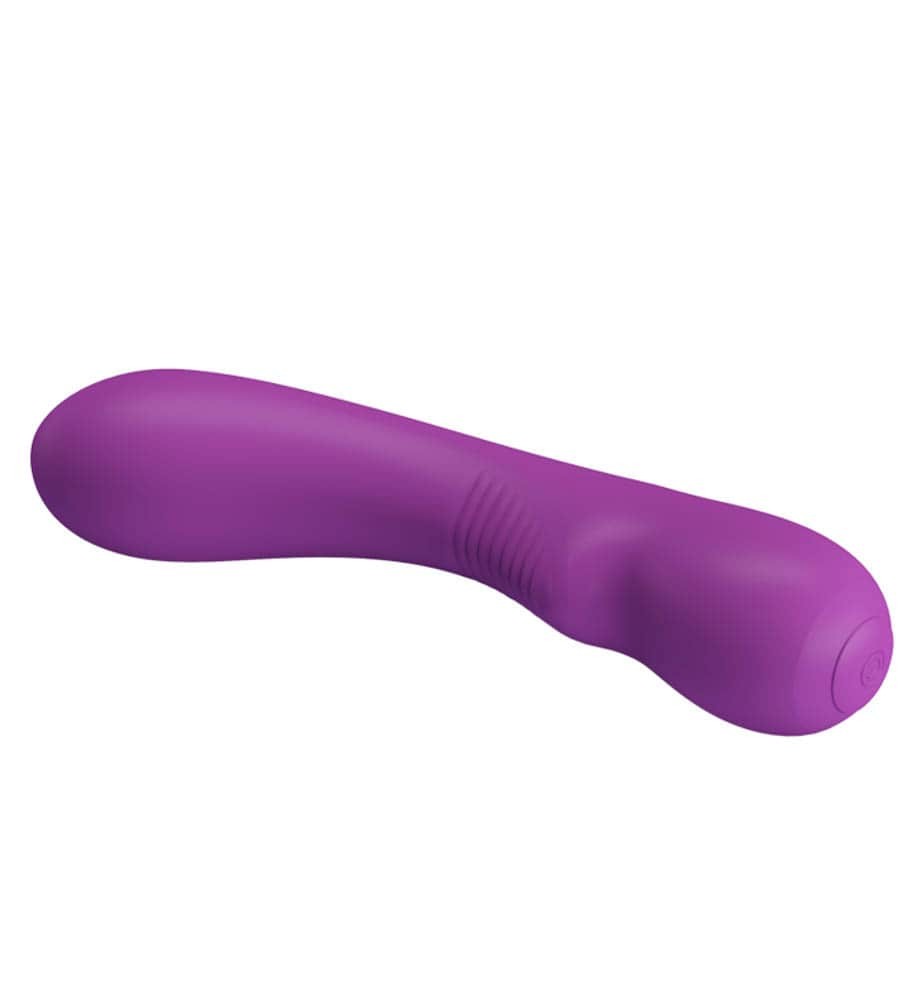 Pretty Love Elsa Purple Vibrator - Best Silicone Adult Toy for Couples, Powerful Clitoral Stimulator, Waterproof Pleasure Product