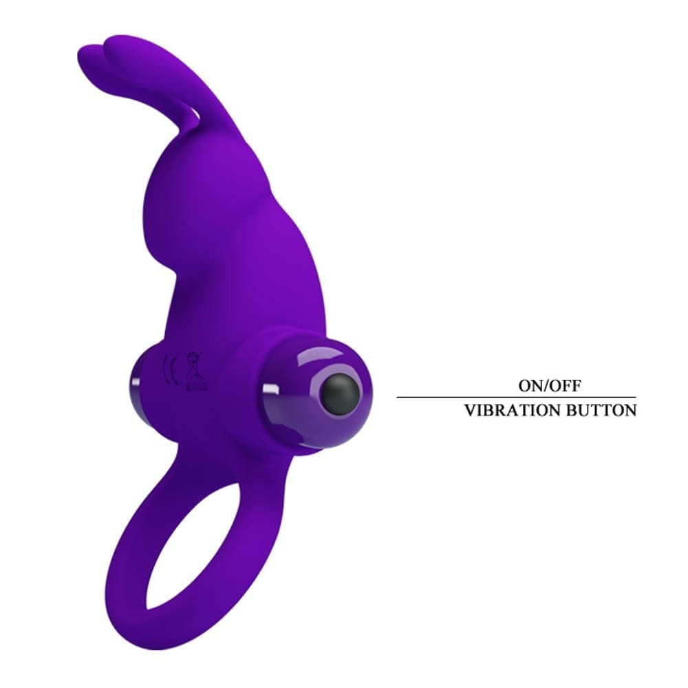 Premium Pretty Love Vibrant Penis Sleeve - Purple Enhancer for Ultimate Pleasure