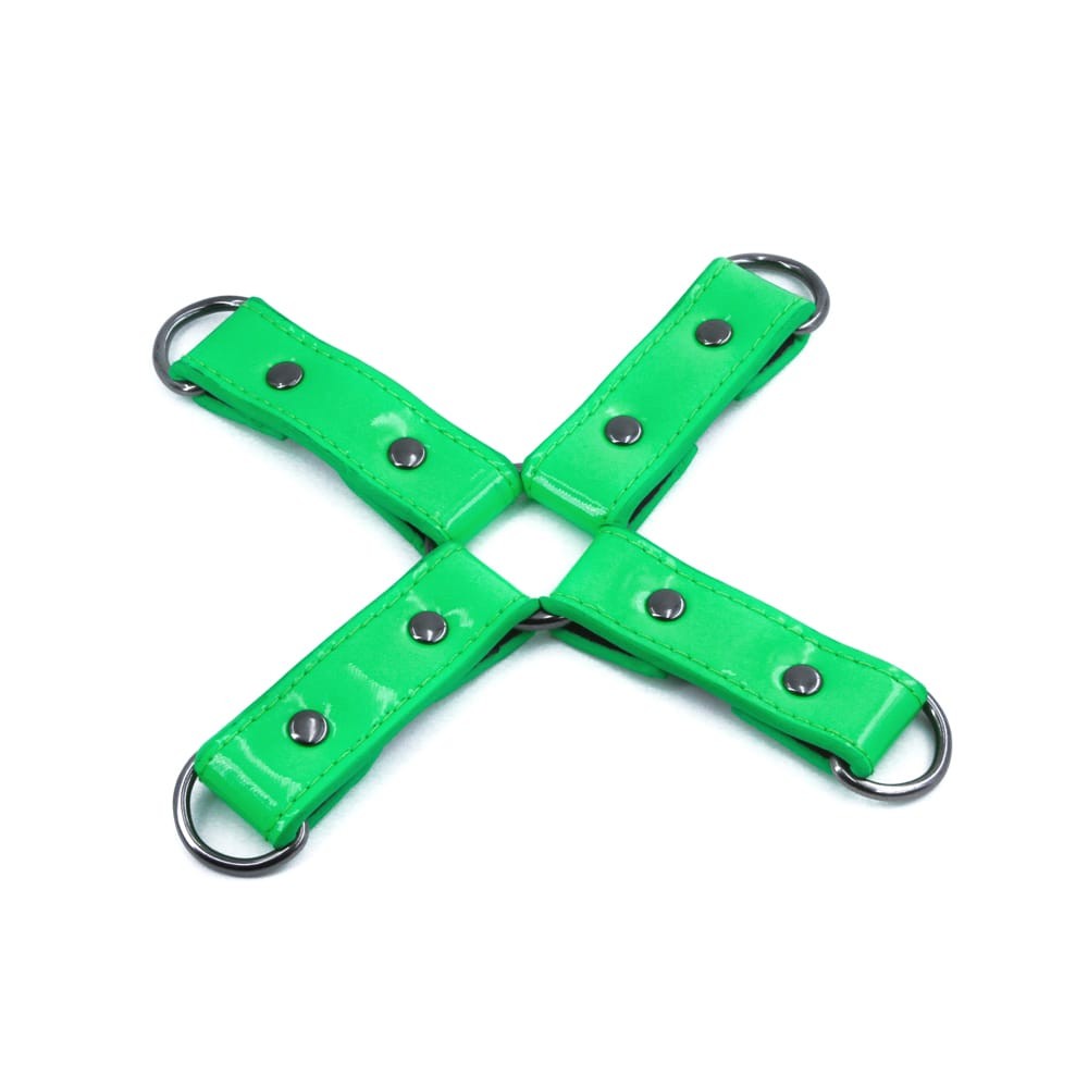 Electra Hog Tie - Green Bondage Cravat? for Ultimate Restraint Play