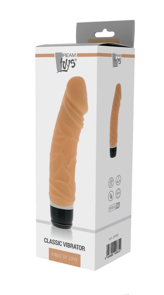 Purrfect Silicone Classic 6.5 inch Flesh Vibrator