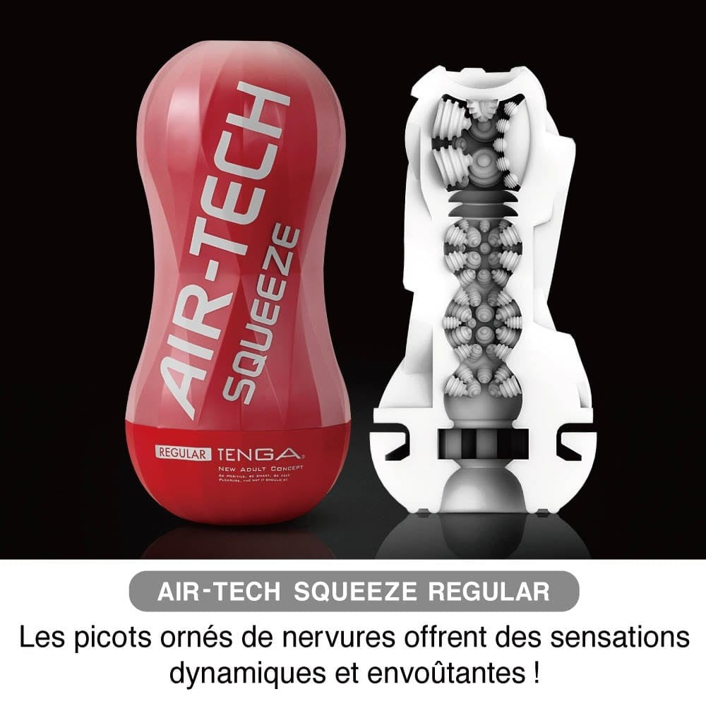 AIR-TECH SQUEEZE Regular Male Masturbator - Ultimate Pleasure Device for Men