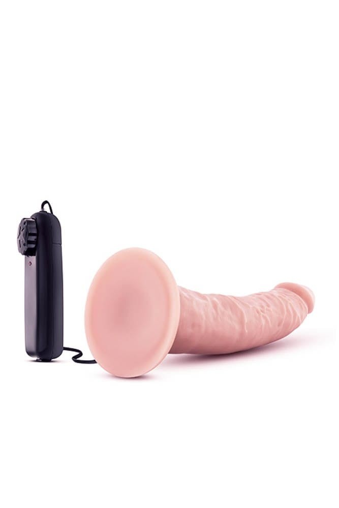 Dr. Skin Dr. Dave 7-Inch Vibrating Cock Dildo - Realistic Pleasure Vibrator for Ultimate Satisfaction