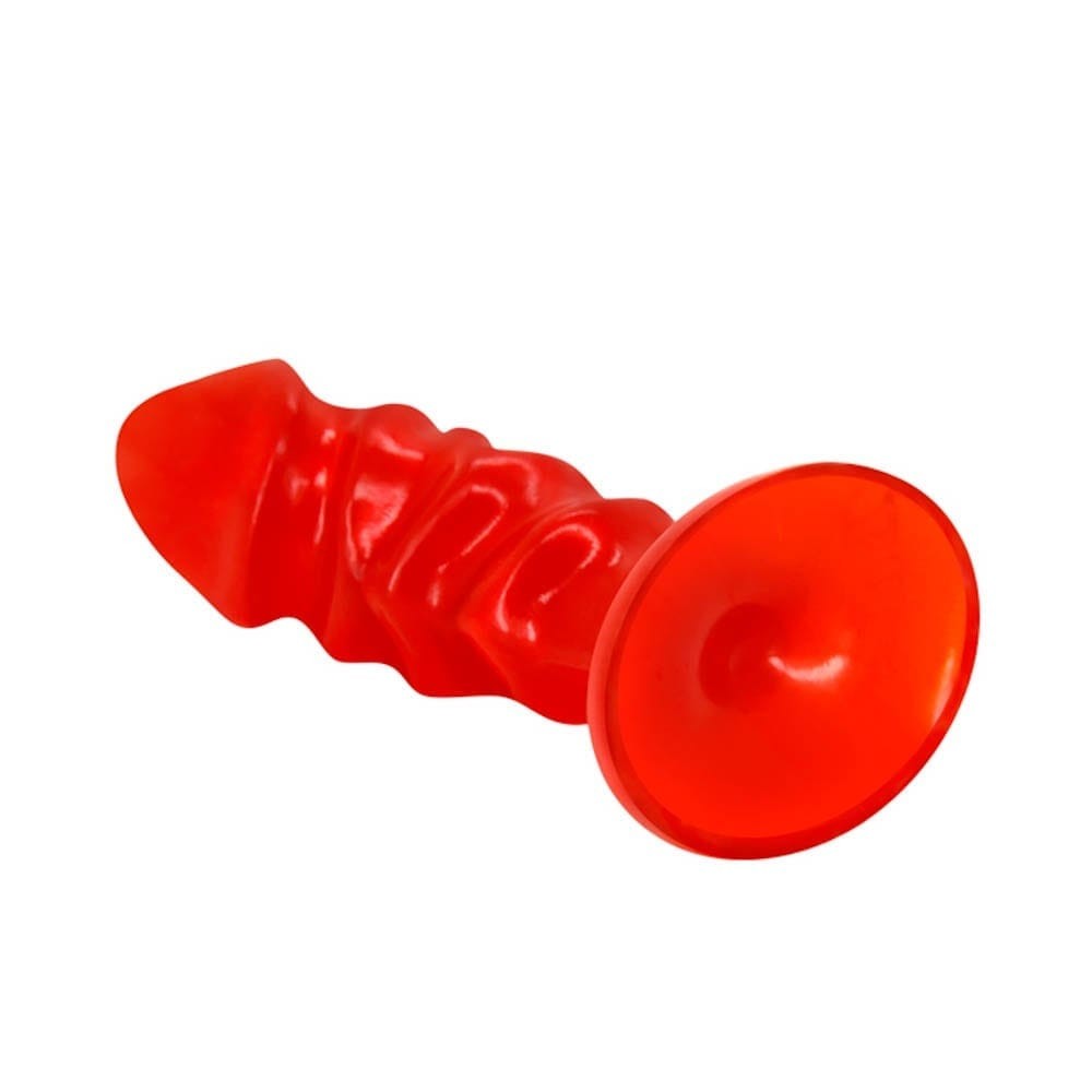 Premium Red Anal Plug - Silicone Anal Toy for Pleasure - Comfortable & Safe