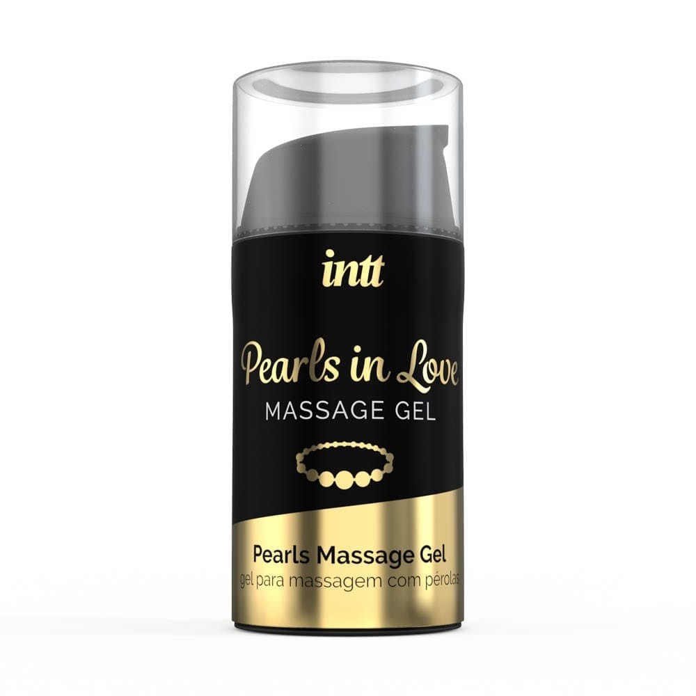 Airless Bottle 15ml for Massage Oil, Pearl Necklace & Box - Perfect Gift Set