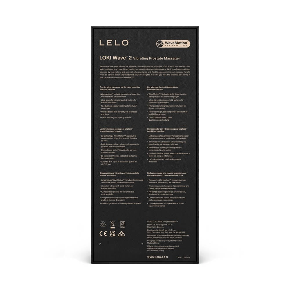 Loki Wave 2 Black Vibrator